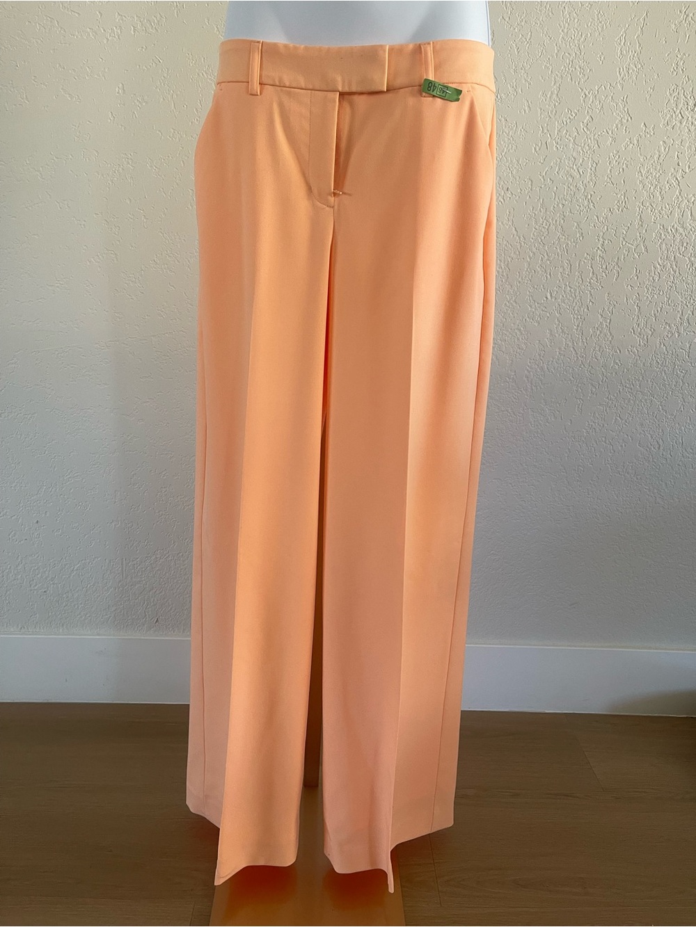 Express Peach Wide-Leg Dress Pants